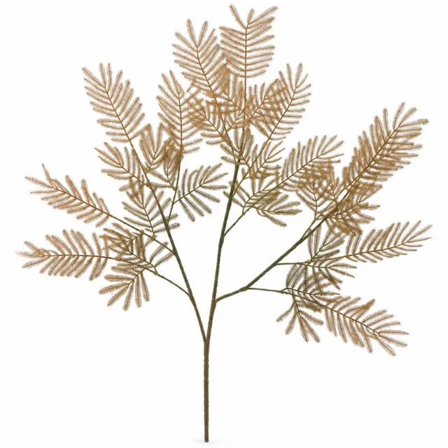DK design Daan Kromhout - Kunsttak - Varen - Groen - Bruin - 100cm - Herfst Bruin Groen