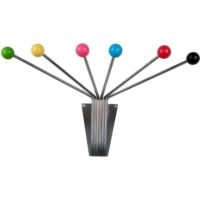 Present Time Kapstok Neptune Large - Multicolor - 52x22x11.5cm - Modern - Wandkapstok - Kapstokken - Kapstok hangend - kapstok muur