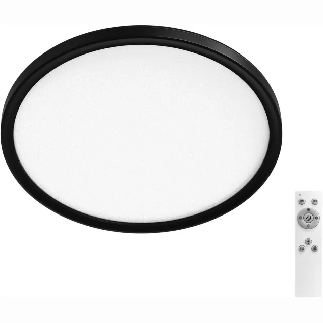 Osram ORBIS Easyfix plafondlamp Black, 3000 K / 4000 K / 6000 K, warmwit, 1350 lm, 18 W, diameter 29,3 cm Zwart