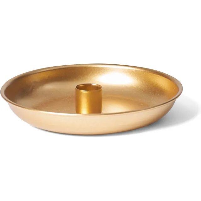 Novaliv Kaarsenhouder decoratieve schaal goud 15cm tafelkaarsen kaarsspeld kaarsenhouder kersttafeldecoratie decoratieve schaal kaarsenhouder adventskrans scandic chic kaarsenbord kaarsenstoker