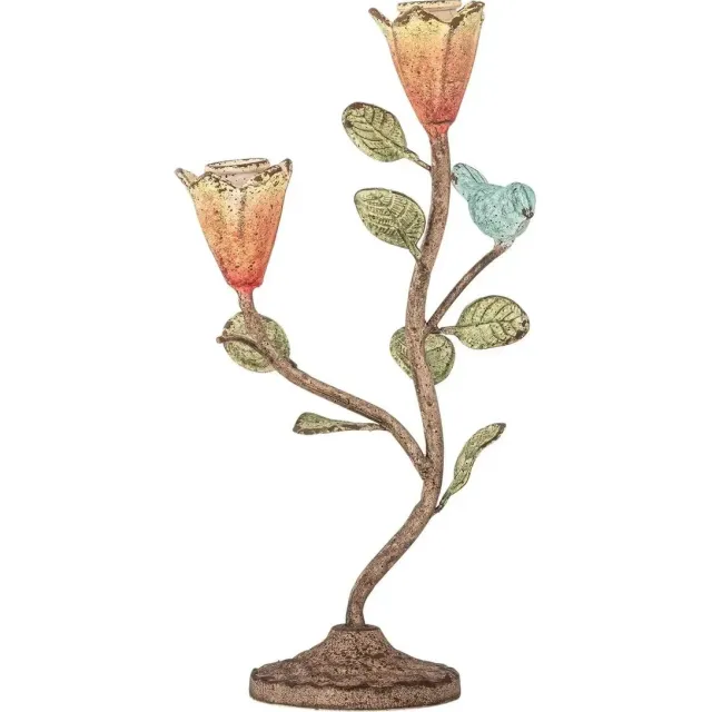 Bloomingville Kandelaar metaal multi Zaina 29cm [gid://shopify/Metaobject/307232571727,gid://shopify/Metaobject/307221758287]