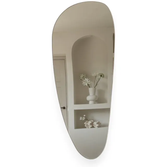 Grote organische wandspiegel Dean | Brons | 120 x 50 cm | Indore Home