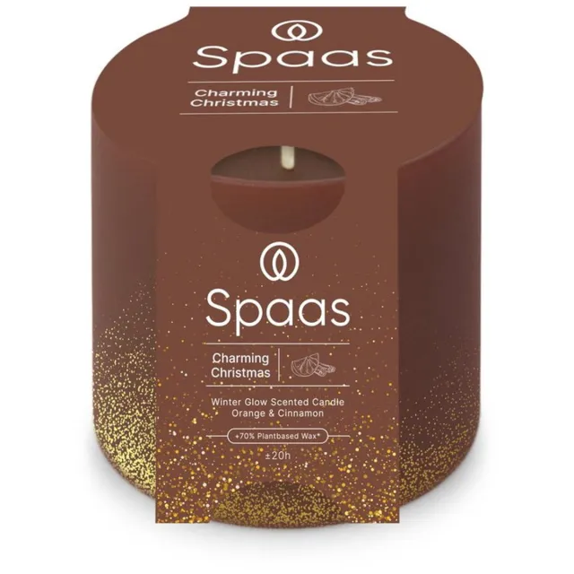 SPAAS Geurkaars Charming Christmas kaars Spaas rood