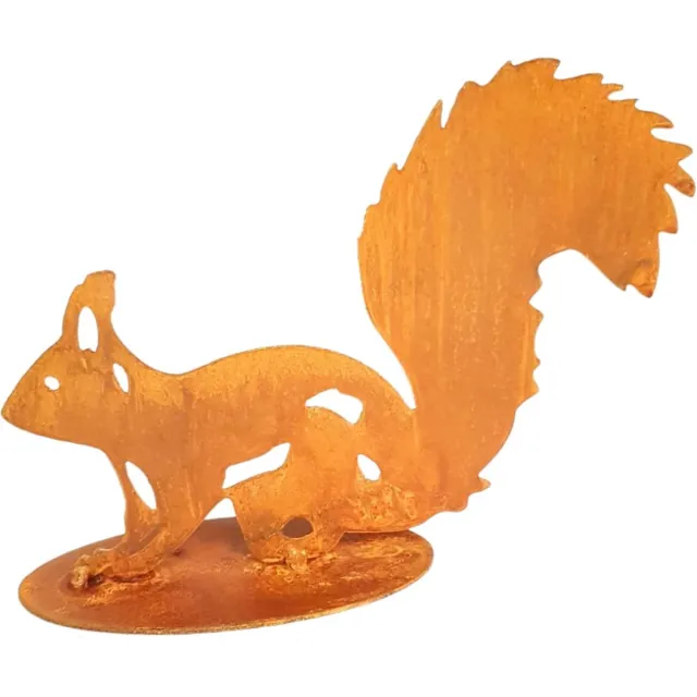 Dream-Garden Tuinbeeld eekhoorn -B18.5 x H25.5cm Roest Bruin