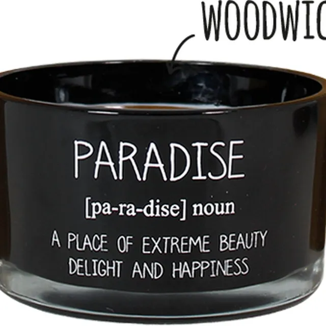 My Flame Sojakaars - Paradise - Warm Cashmere - 35 branduren zwart