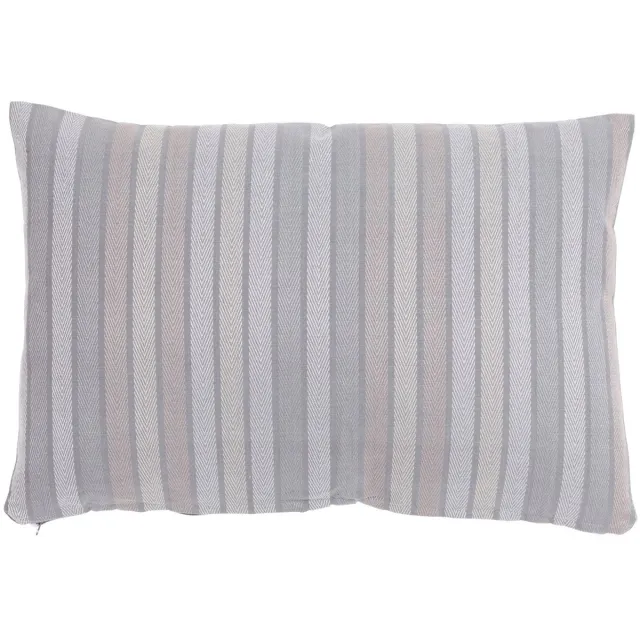 Linen & More Herringbone grey Cushion 40 x 60 cm Grijs