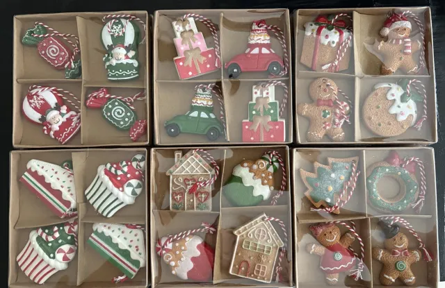 Home Accents Kersthangers Rood