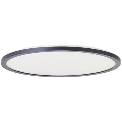 Brilliant Plafondlamp Brennan Zwart ⌀42cm Neutraal Wit 24w