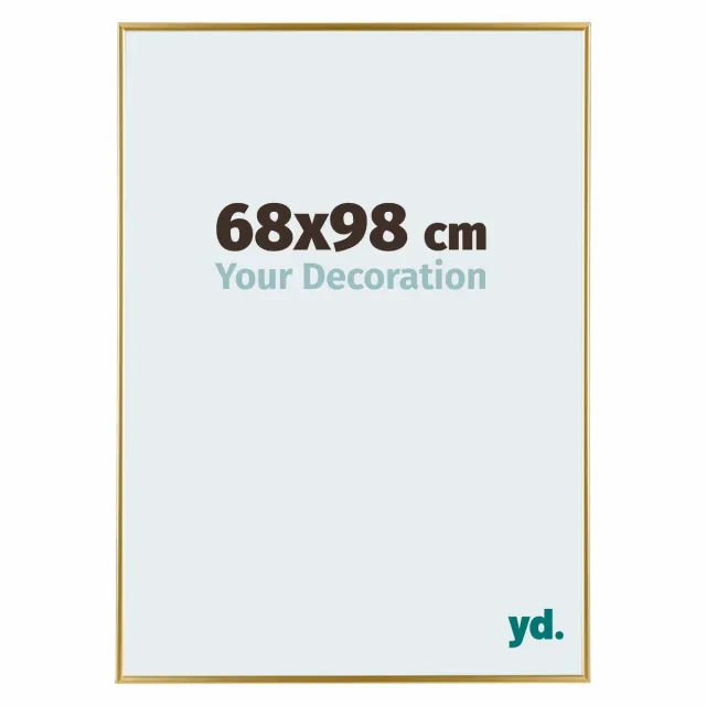 yd. Your Decoration - Fotolijst 68x98 cm - Kunststof - Goud - Evry