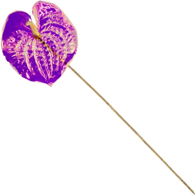 homebound by ky Kunstbloem holo roze/rood lotus 65cm paars