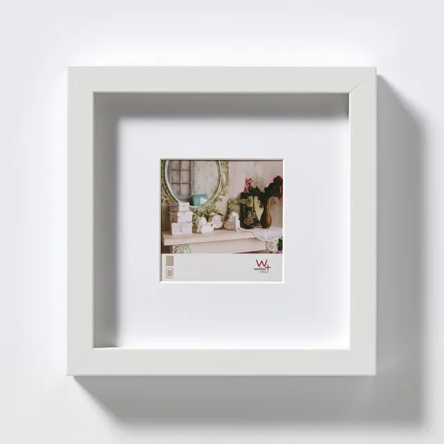 Walther Stockholm - MDF Houten lijst - Fotoformaat 20x20 cm - Wit