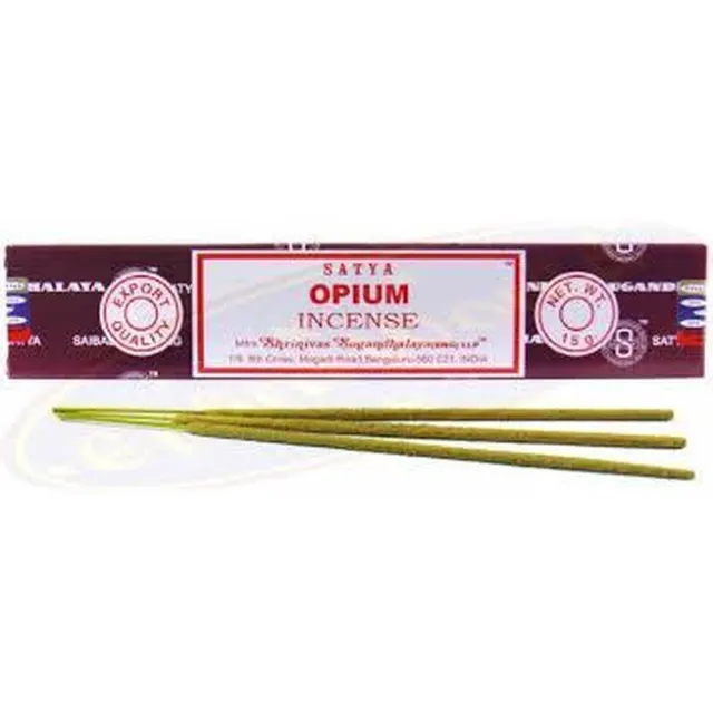 Satya Opium Incense Wierook los pakje 15 gram bruin
