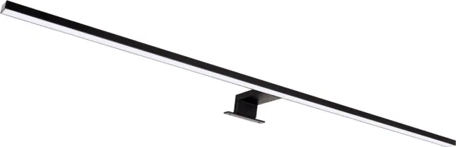STRÜHM ROXANA LED Spiegelverlichting - Badkamer Lamp - Schilderijverlichting - Rechthoek 15W - 1650 Lumen - 4100K Daglicht wit - ZWART - 900 mm - IP44