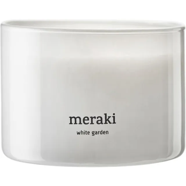 Meraki Geurkaars White Garden – 340 g