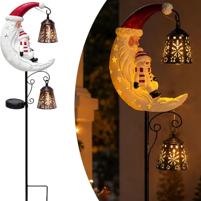 Cokar Kerstmis - kerstmis decoratie - zonnelampen voor buiten - voor balkon Kerstmis warm wit - zonnelampen buiten - kerst decoraties - kerst decoraties buiten verlicht - kerstverlichting buiten