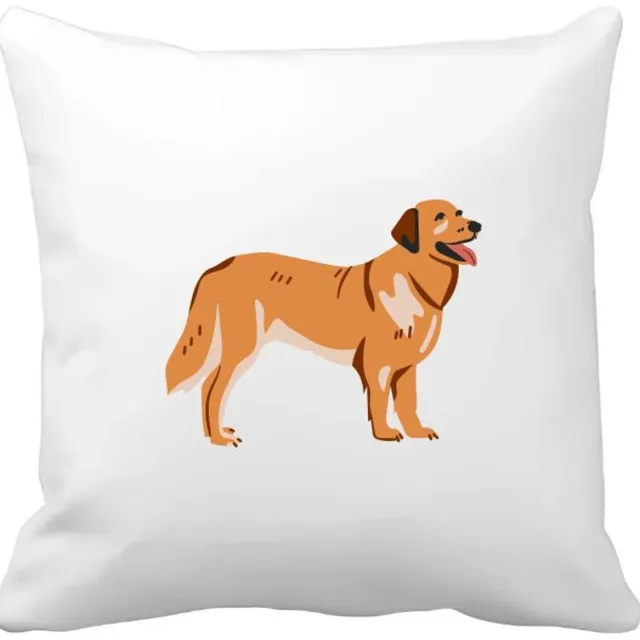 Akyol hond Kussen hoes - Honden - dieren liefhebbers - puppy's - huisdieren sleutelhanger - hondenpoot - love my dog - hond - labrador - herdershond - border collie - dog - 40 bij 40 cm Multicolor
