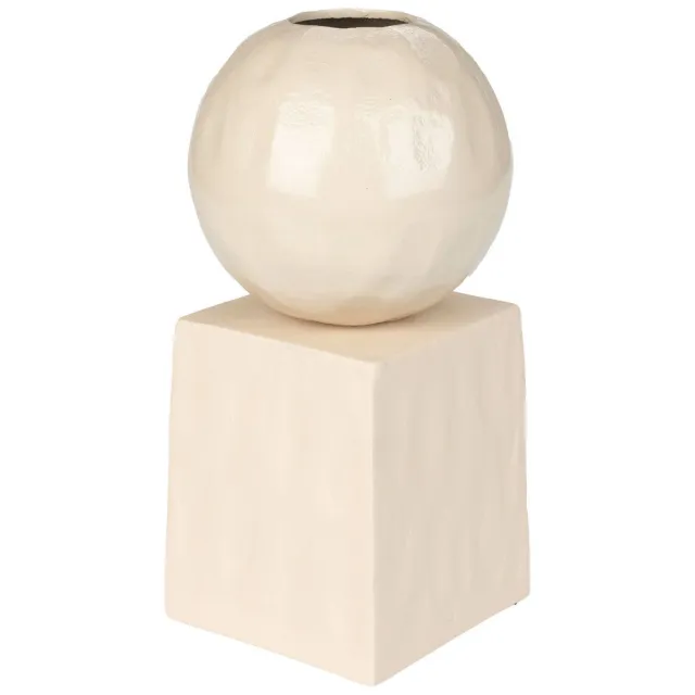 Zuiver Crocus vaas Beige