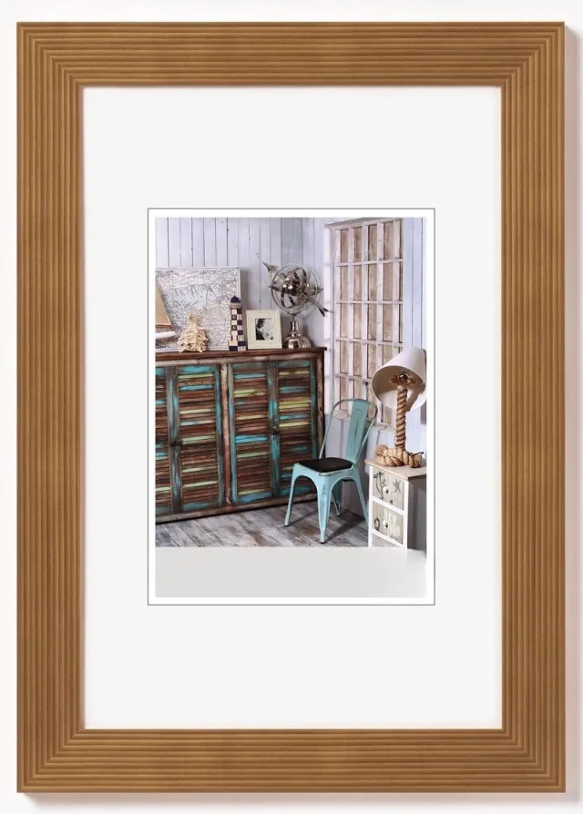 Famanu Eiken houten fotolijst 24x30 cm Grado serie