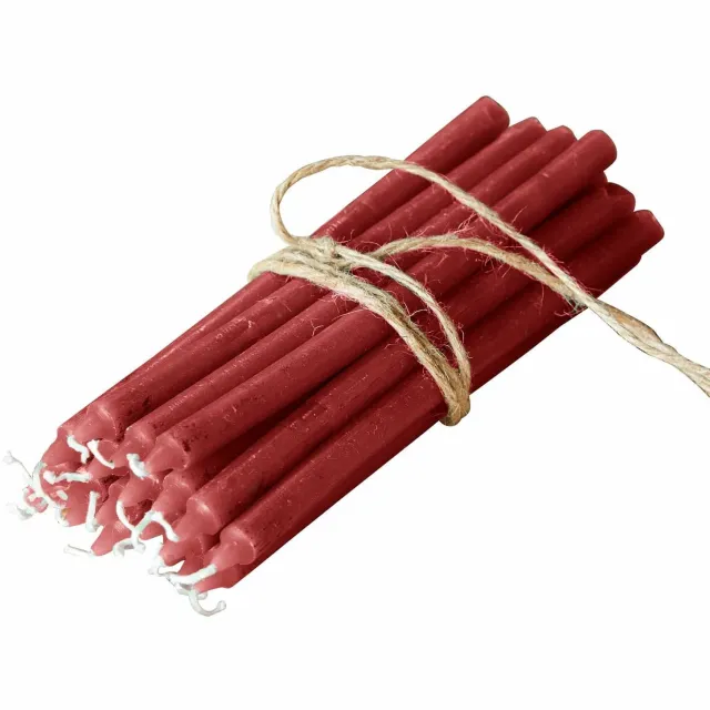 Loberon Kaars set van 20 Lysarion rood