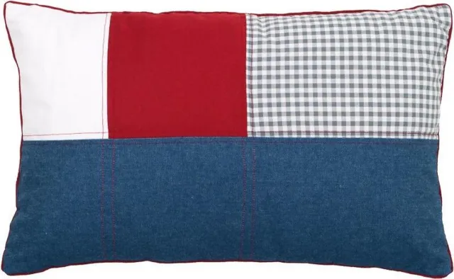 Beddinghouse Dazzling Denim - Sierkussen - 30x50 cm - Multicolour Blauw