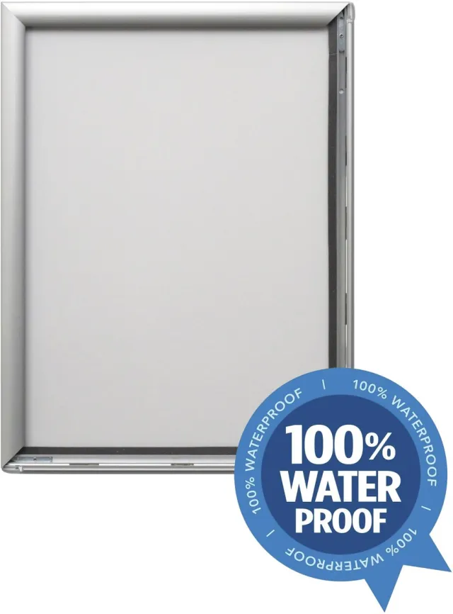 Seco kliklijst - formaat A1 - zilver - waterbestendig - fotolijst met 25mm profiel Zilver A1