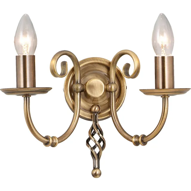 Steady Lighting Bohemian Kroonluchter - Steady Lighting - Metaal - Bohemian - E14 - L: 36cm - Voor Binnen - Woonkamer - Eetkamer - Brons