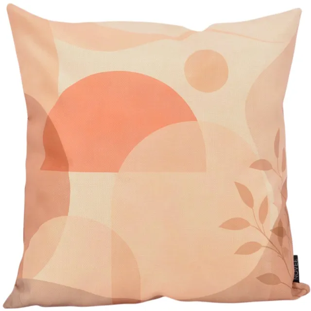 NOVÉE Desert Calm Kussenhoes | 45 x 45 cm | Katoen/Linnen zalm