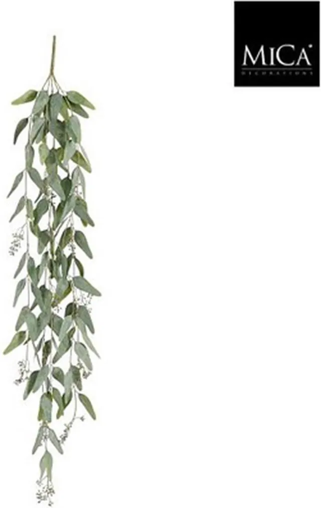 Mica Decorations Eucalyptus Hangend Groen - 117 x 20 x 4 cm