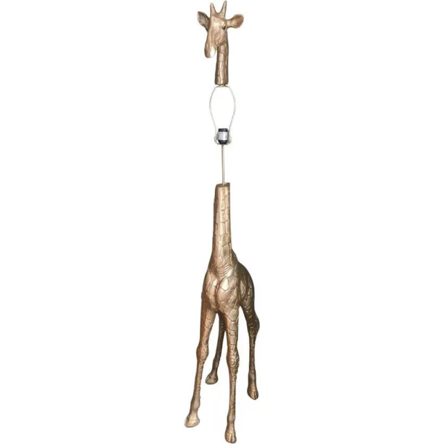 Light & Living Vloerlamp Giraffe 184cm - Antiek Brons (excl. kap)
