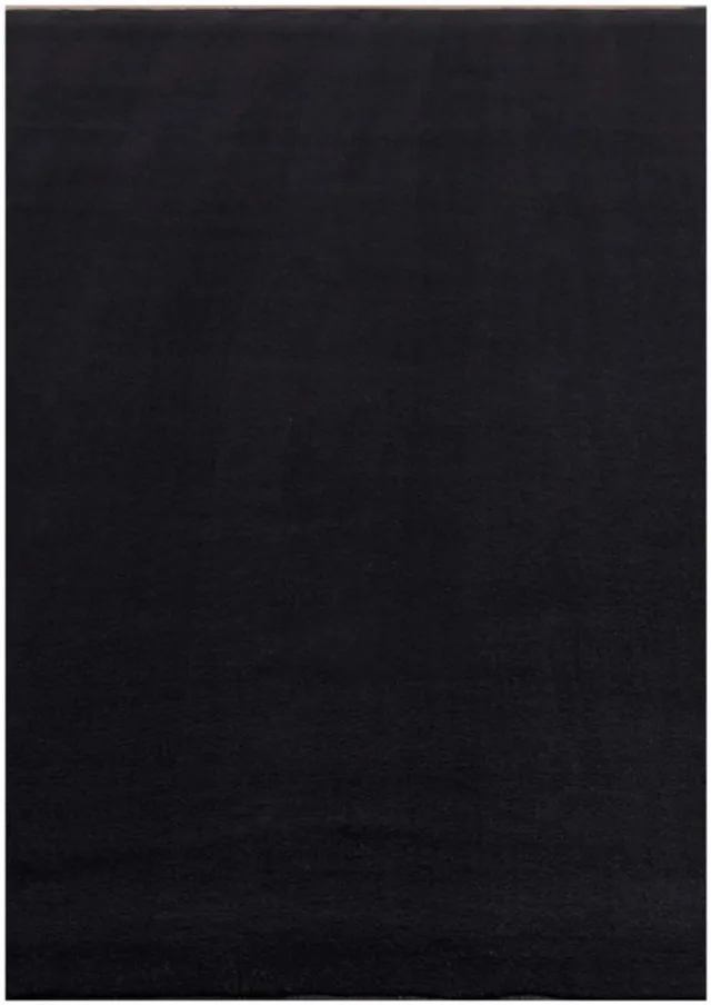 Ayyildiz Effen vloerkleed Sky wasbaar 200 x 290 cm Zwart tapijt