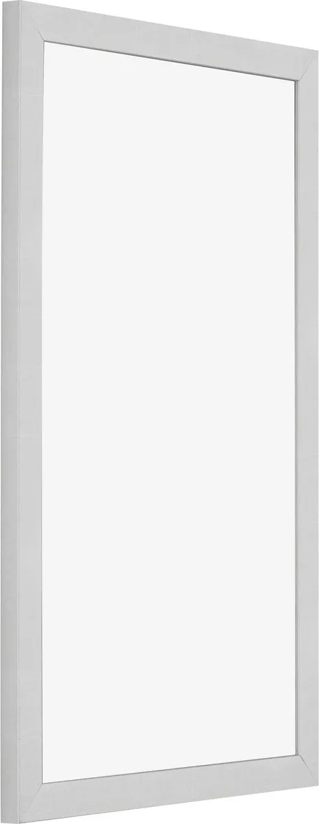 Dutch Frame Factory Fotolijst 30x50 cm - MDF - Zilver Glanzend Vintage - Benno