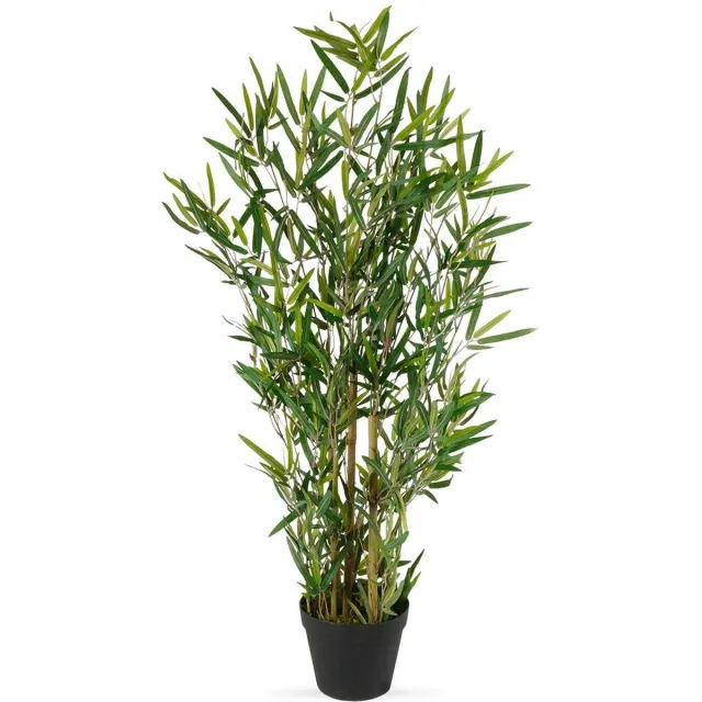 vilde Kunstplant in Pot Bamboe 97 cm - Nepplant - Decoration groen