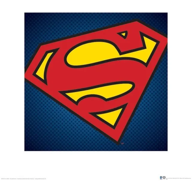 Pyramid Kunstdruk DC Comics - Superman - Symbol 40x40cm divers