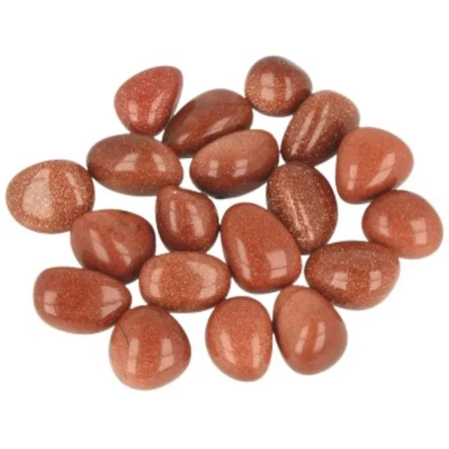 Ruben Robijn Goldfluss 250 gr. trommelstenen (synth) Bruin