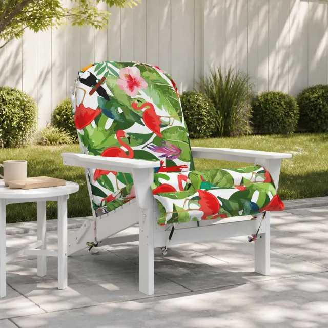 vidaXL Adirondack stoelkussen GEMERT 100% Polyester Meerkleurig