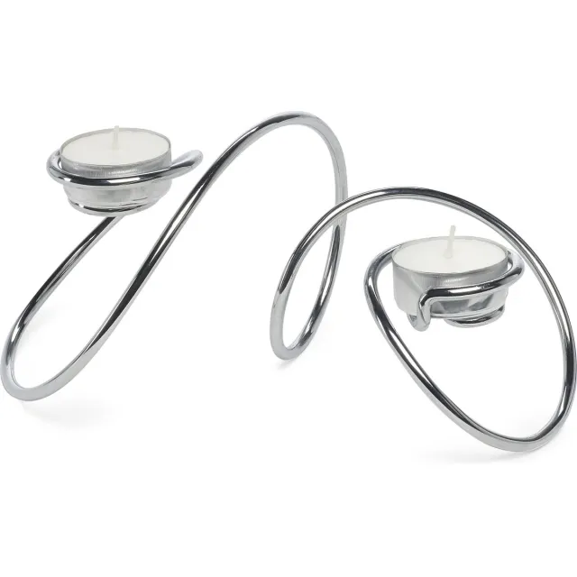Black+Blum Theelichthouder T-Loop Chrome
