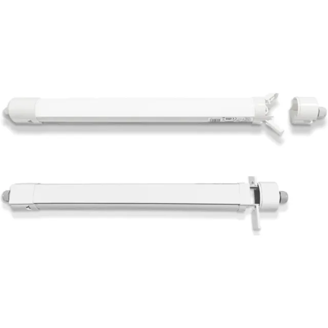 Tsong LED tri-proof Armatuur 120 cm 5.400 lm - 9 stuks - 36W - Daglichtwit 6000K - 150 lm/W - Instelbaar 20-36W - Koppelbaar - IP65 IK08 - 230V