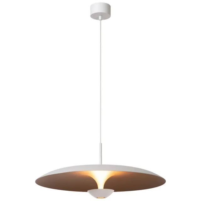 Lucide dimbare LED hanglamp Ø 60 cm - wit