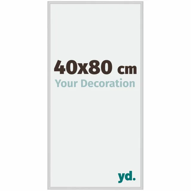 yd. Your Decoration - Fotolijst 40x80 cm - Aluminium - Zilver Mat - Miami