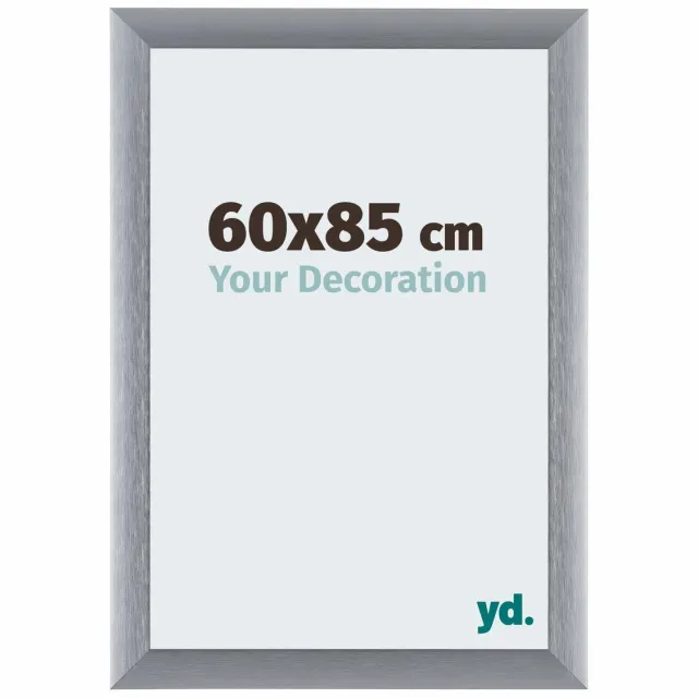 yd. Your Decoration - Fotolijst 60x85 cm - Aluminium - Zilver Geborsteld - Tucson