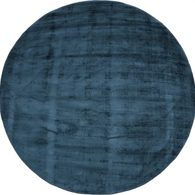 Dutch Lifestyle Milan Konig donkerblauw - Viscose- Vloerkleed - Blauw