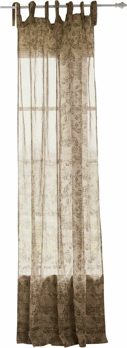 Loberon Gordijn Mirette beige/grijs