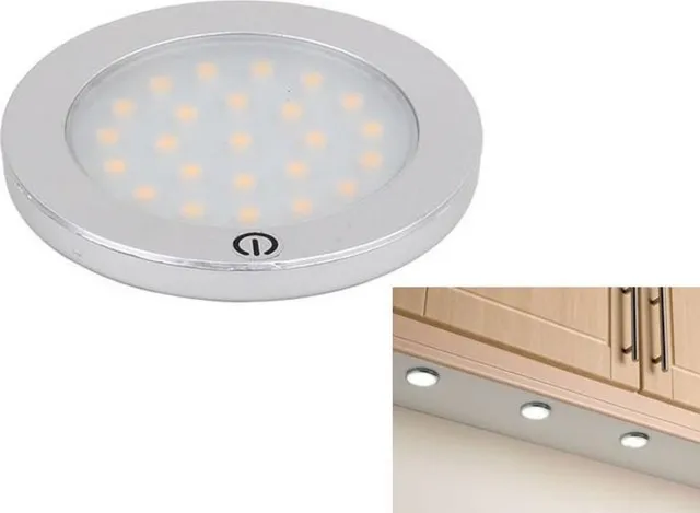 ABC-Led LED keuken kast verlichting - koud wit - touch on/off - 12v grijs