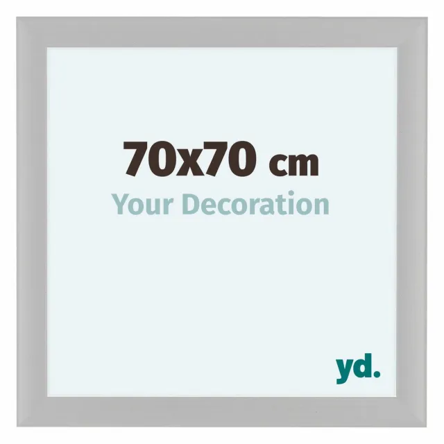 yd. Your Decoration - Fotolijst 70x70 cm - MDF - Wit Houtnerf - Como
