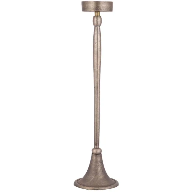 PTMD Kandelaar Zival - Goud - 18x18x80cm