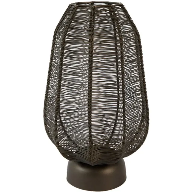 Light & Living Windlicht SAMRET - Bruin - 23x23x38.5 cm