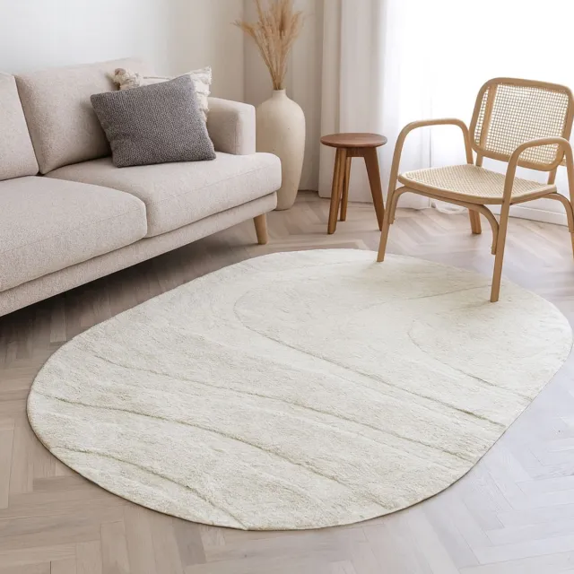 Milton & Oldbrook Vloerkleed 160 x 230 cm Vievis Wit