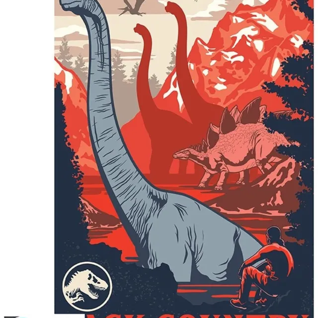 ABYSTYLE Poster Jurassic World - Backy Country 61x91,5cm Divers