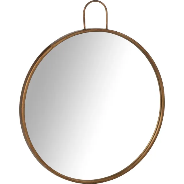 J-Line spiegel Anto - glas - goud - small - 60.5 x 71 cm