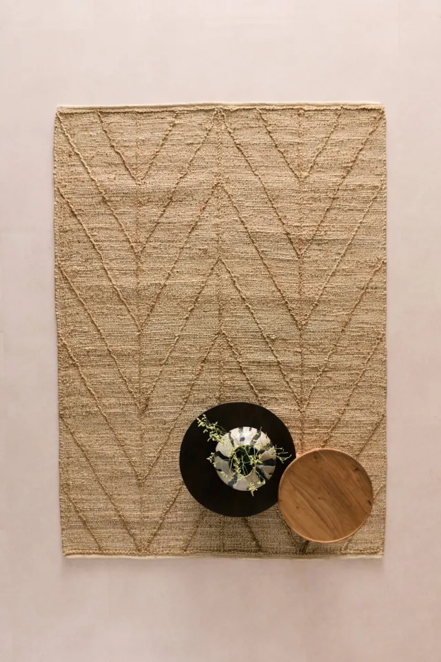 Studio LIVIT Airden jute vloerkleed beige, foto 2